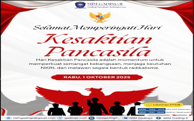 Meneguhkan Ideologi Bangsa: Hari Kesaktian Pancasila di MIM Gading 2 Klaten
