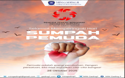 Kobarkan Semangat Persatuan: Hari Sumpah Pemuda di MIM Gading 2 Klaten